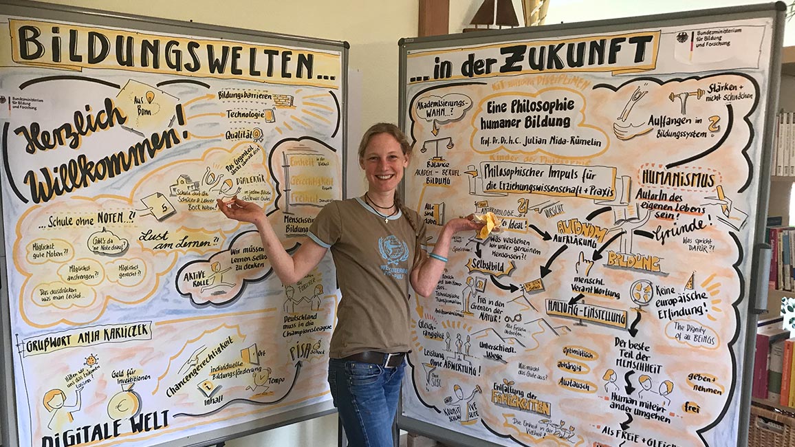 Der Auftakt der Bildungsforschungstagung 2021 in Bildern