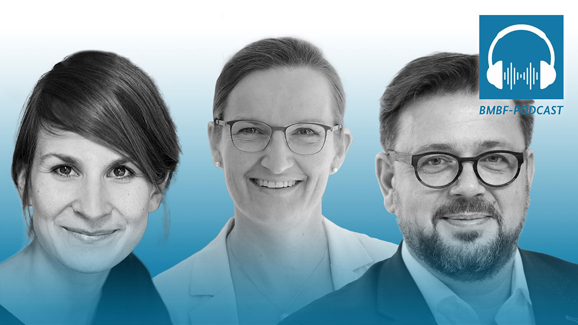 Team des Metavorhabens im Podcast