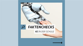 Robohand reicht Mensch die Hand
